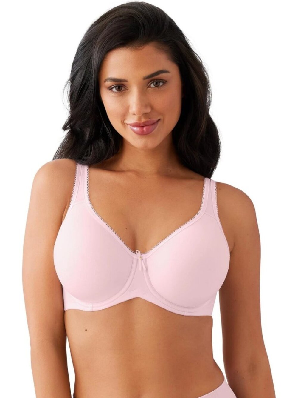 Wacoal 40D Basic Beauty Spacer T-Shirt Bra 853192 Pink Underwire NWOT